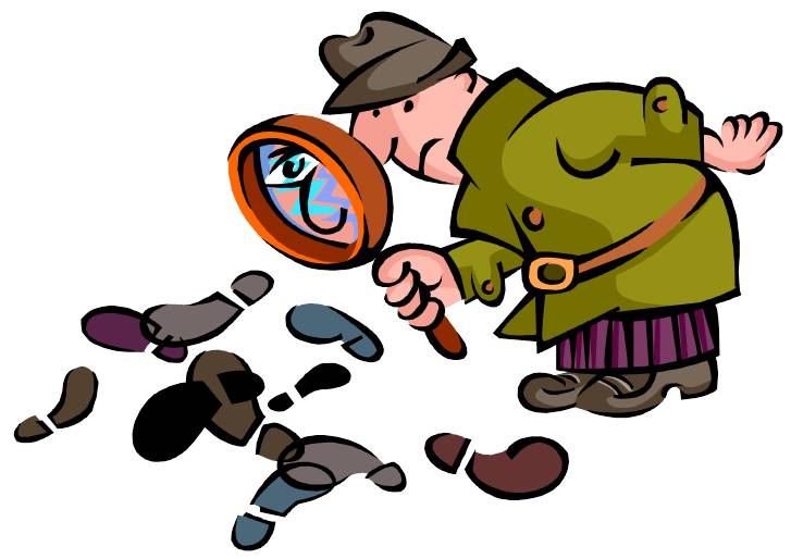 The Detective Who Solves the Case of the Backyard Mystery